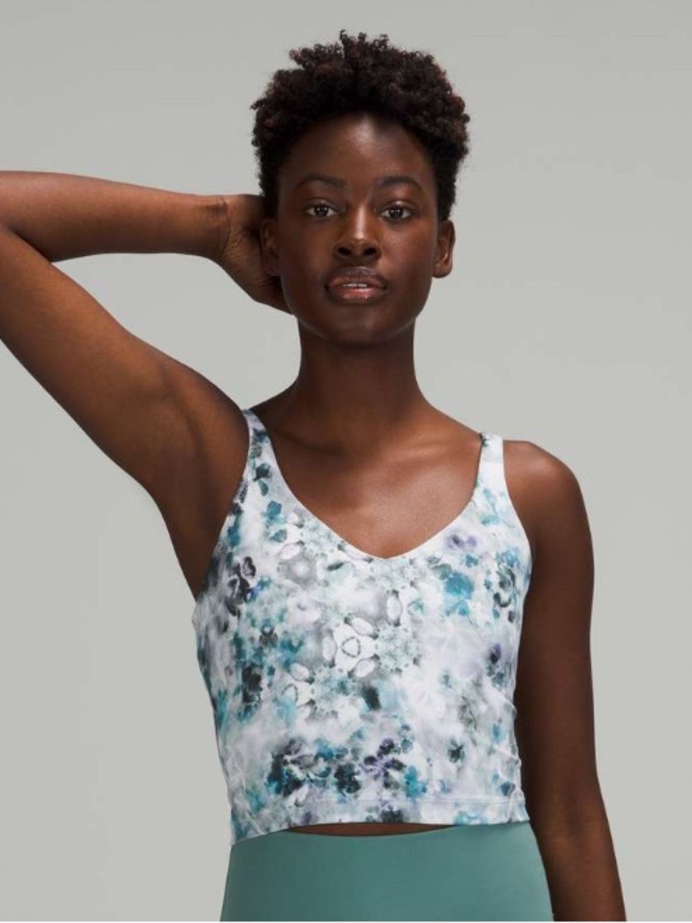 Lululemon Align Crop Tank Top Kaleidofloral Multi 2